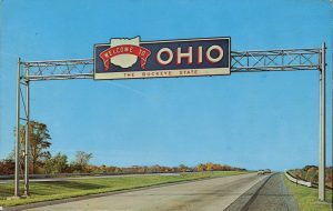 Interstate road in Ohio
